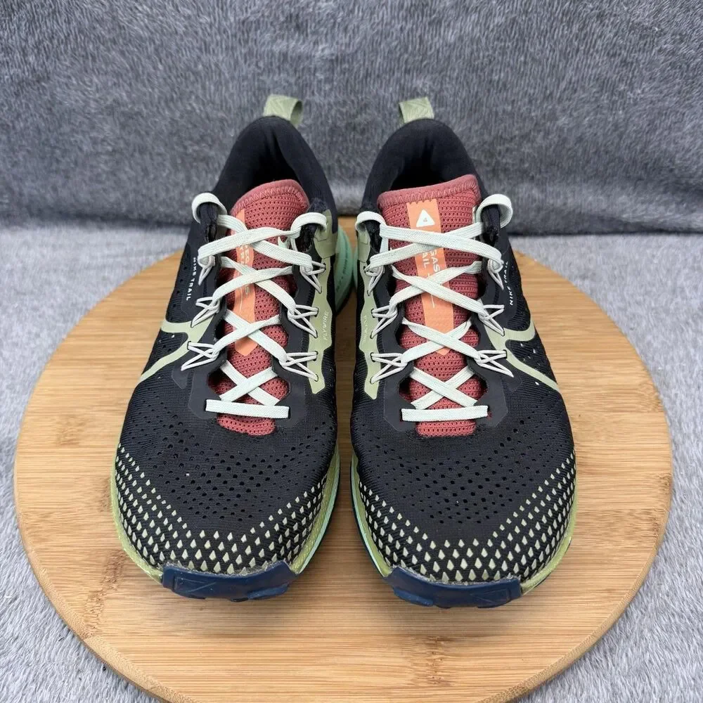 Nike Pegasus Trail 4 Shoes Womens Size 8.5 Black Running Sneakers DJ6159-004